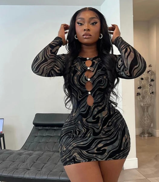 Come catch this wave dress
