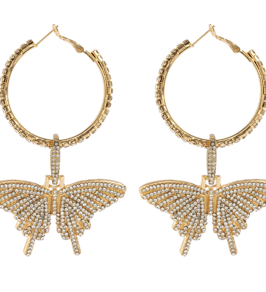 Butterfly earrings